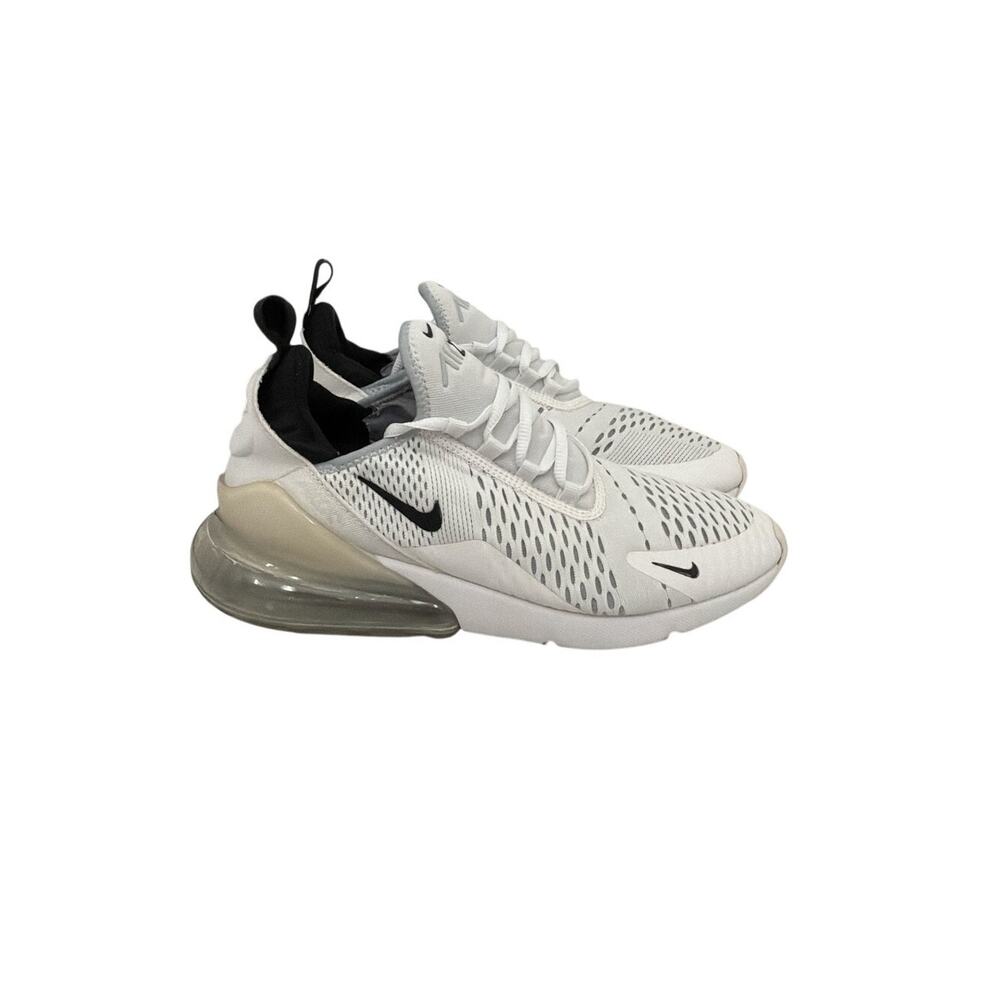 Nike Air Max 270 Shoes White Black Sneakers Size Men's 8.5